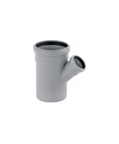 Тройник Baux для внутрішньої каналізації 110х50/45°, фото  | SNABZHENIE.com.ua