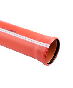 Труба для наружной канализации Rozma SN2 200x4000 мм, фото  | SNABZHENIE.com.ua