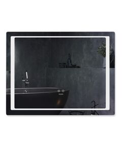 Зеркало Kroner KRP Spiegel HR2-9070 з LED-підсвіткою та антизапотіванням, фото  | SNABZHENIE.com.ua