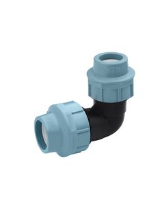 Колено ПЕ STR 75x75 мм, фото  | SNABZHENIE.com.ua