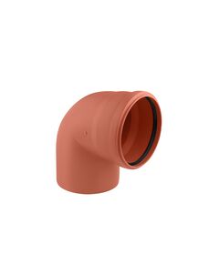 Колено для наружной канализации Rozma 200х90°, фото  | SNABZHENIE.com.ua