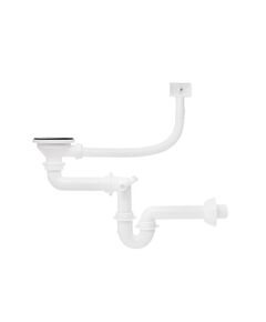 Сифон для кухонної мийки Kroner KRP, 3 1/2х40 мм, модель 010, фото  | SNABZHENIE.com.ua