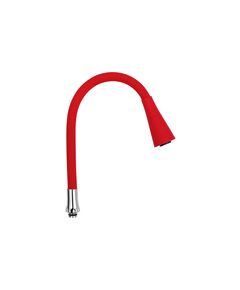 Гибкий излив для смесителя Kroner KRM-C8031RED, красный, фото  | SNABZHENIE.com.ua