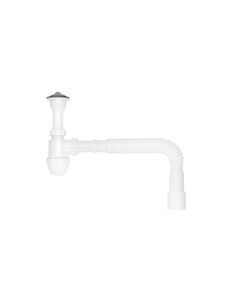 Сифон для раковини Kroner KRP - TB01, 1 1/2х40/50 мм, фото  | SNABZHENIE.com.ua