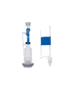 Комплект для бачка унітаза Kroner KRP - KIT6857, кнопка, нижній підвод 1/2, фото  | SNABZHENIE.com.ua