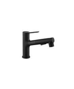 Змішувач для раковини Kroner KRP, висувний вилив, нержавіюча сталь, фото  | SNABZHENIE.com.ua