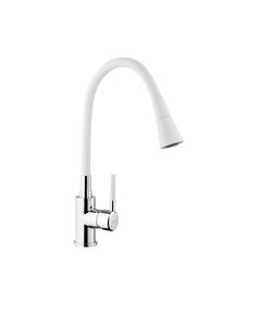 Змішувач для кухні Kroner KRM Kuche C132WHI - стильний та функціональний, фото  | SNABZHENIE.com.ua
