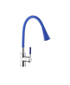 Смеситель для кухни Kroner KRM Kuche C132BLE CV033131 черный, фото  | SNABZHENIE.com.ua