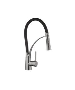 Кухонний змішувач Kroner KRP Ersel - GRP03393BLK, чорний, фото  | SNABZHENIE.com.ua