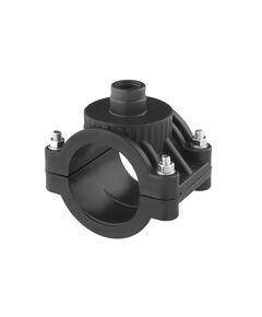 Седловая врезка ПЭ SantehPlast 75х1/2", фото  | SNABZHENIE.com.ua