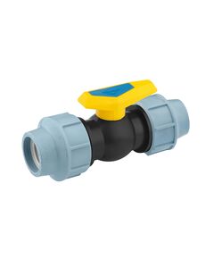 Кран ПЭ SantehPlast 50 мм, фото  | SNABZHENIE.com.ua