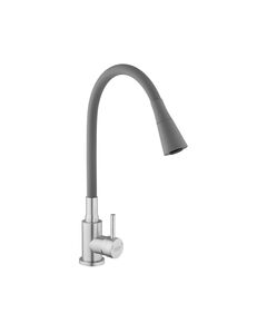 Смеситель для кухни Kroner KRP Edelstahl Klassisch - ESG031GRA, фото  | SNABZHENIE.com.ua