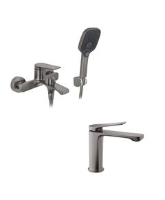 Набор смесителей Kroner Makon-GRP060 + смеситель Makon-GRP010, фото  | SNABZHENIE.com.ua