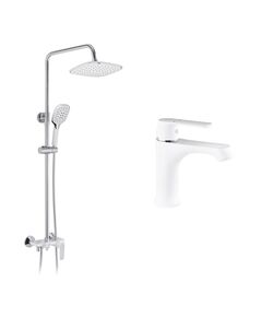 Набор 2 в 1 душевая система Kroner Armada-W063 + смеситель Armada-W010, фото  | SNABZHENIE.com.ua