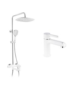 Набор 2 в 1 душевая система Kroner Essen-W063 + смеситель Essen-W010, фото  | SNABZHENIE.com.ua