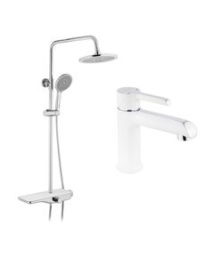 Набор 2 в 1 душевая система Kroner Armada-W065 + смеситель Essen-W010, фото  | SNABZHENIE.com.ua