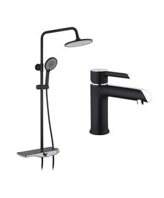 Набор 2 в 1 душевая система Kroner Armada-SCH065 + смеситель Essen-SCH010, фото  | SNABZHENIE.com.ua