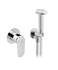 Набор для гигиенического душа со смесителем Kroner Element 211234-0101, фото  | SNABZHENIE.com.ua