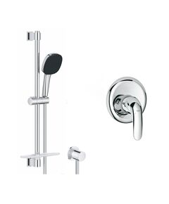 Душевая система Grohe Euroeco с гарнитуром Vitalio Comfort 110 и шланговым подключением 3274226929, фото  | SNABZHENIE.com.ua