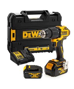 Акумуляторна безщіткова ударна дрель-шуруповерт DeWALT DCD709M2T, фото  | SNABZHENIE.com.ua
