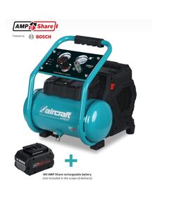 Компрессор воздушный аккумуляторный AIRBOY SILENCE 111 AS OF E ( для BOSCH) (каркас), фото  | SNABZHENIE.com.ua