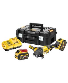 Акумуляторна безщіткова шліфмашина DeWALT DCG418T2, фото  | SNABZHENIE.com.ua