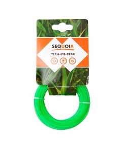 Косильна ліска SEQUOIA TL1.6-L15-Star для трави та чагарників, фото  | SNABZHENIE.com.ua