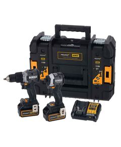 Набор из двух инструментов аккумуляторных бесщеточных McLaren F1 TEAM LIMITED EDITION DeWALT DCK200MM2T, фото  | SNABZHENIE.com.ua