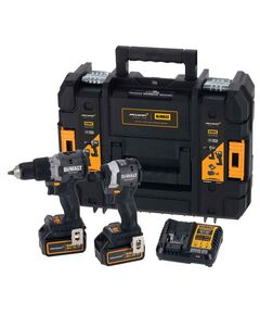 Набор из двух инструментов аккумуляторных бесщеточных McLaren F1 TEAM LIMITED EDITION DeWALT DCK200MP2T, фото  | SNABZHENIE.com.ua