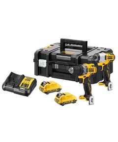 Набір безщіткових інструментів DeWALT DCK2110L2T (2 шт.), фото  | SNABZHENIE.com.ua