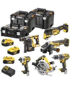 Набір з 6 безщіткових інструментів DeWALT DCK685P3T акумуляторний, фото  | SNABZHENIE.com.ua