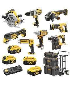 Набір акумуляторних інструментів DeWALT DCK856P4 (8 шт.), фото  | SNABZHENIE.com.ua