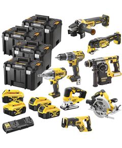 Набір акумуляторних інструментів DeWALT DCK865P4T, 8 одиниць, фото  | SNABZHENIE.com.ua
