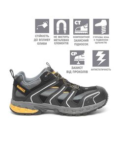 Чоловічі кросівки DeWalt Cutter Composite Black, розмір 44, фото  | SNABZHENIE.com.ua