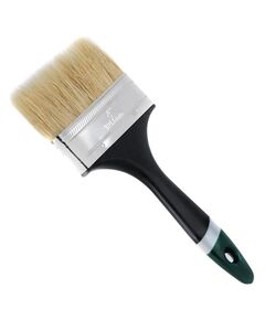 Кисть флейцевая с натуральным ворсом 4&rdquo; INTERTOOL KT-1402, фото  | SNABZHENIE.com.ua