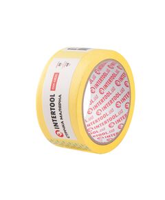 Малярна стрічка жовта 48ммx20м INTERTOOL DM-4820, фото  | SNABZHENIE.com.ua