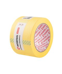 Малярная лента INTERTOOL DM-7240, 72мм, 40м, желтая, фото  | SNABZHENIE.com.ua
