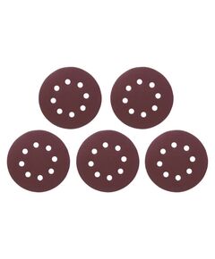 Круг наждачный 125мм самоклеящийся К240, класс С, 5 шт INTERTOOL, фото  | SNABZHENIE.com.ua