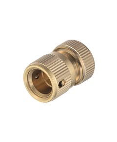 Конектор латунний 1/2 з аквастопом для шланга STORM INTERTOOL GE-1219, фото  | SNABZHENIE.com.ua