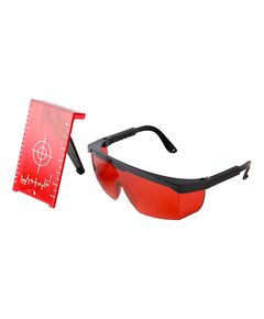Мишень + очки для лазерного уровня, для красного лазера INTERTOOL MT-3066, фото  | SNABZHENIE.com.ua