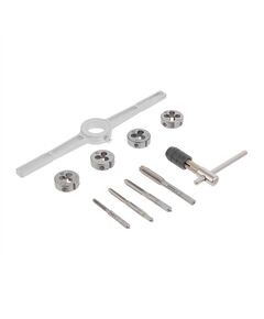 Набор плашек и метчиков M4-M8, 10 шт., фото  | SNABZHENIE.com.ua