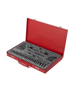 Набір плашок і метчиків M3-M12, 52 шт, INTERTOOL SD-8052, фото  | SNABZHENIE.com.ua