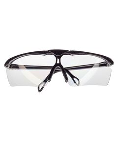 Очки захисні прозорі INTERTOOL SP-0090, полімерні лінзи, чорні заушники, фото  | SNABZHENIE.com.ua