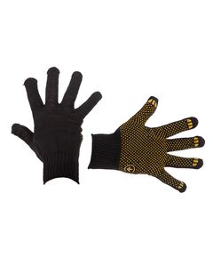 Перчатка трикотажная черная 60% хлопок, ПВХ, 38 г INTERTOOL SP-0138, фото  | SNABZHENIE.com.ua