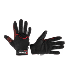 Рукавички STORM INTERTOOL SP-0181, XL, спандекс, дихаючий матеріал, антиковзні, фото  | SNABZHENIE.com.ua