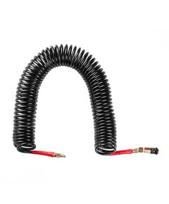 Шланг BLACK M-Flex 6.5х10мм, 15м, спиральный, с шарниром STORM, фото  | SNABZHENIE.com.ua