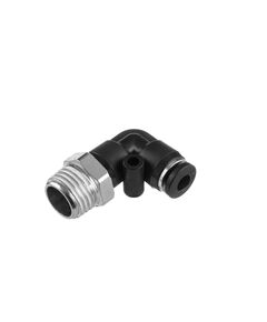 Соединение цанговое L-образное 4 мм, 1/4 нар. резьба INTERTOOL, фото  | SNABZHENIE.com.ua