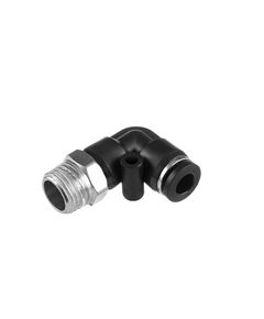 Цанговое L-образное соединение 6 мм, 1/4" нар. резьба INTERTOOL, фото  | SNABZHENIE.com.ua