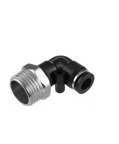 Цангове L-образне з'єднання 8 мм, 1/2 нар. різьба INTERTOOL PT-2342, фото  | SNABZHENIE.com.ua