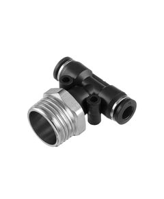 Цанговое соединение T-образное 6*6мм, 1/2 наружная резьба INTERTOOL, фото  | SNABZHENIE.com.ua